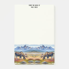 ブルムースパーソナライズされたウォーターカラーPost-Itノート ポストイット