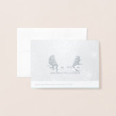 ブルムース – シーズンズグリーティング 箔カード (裏面封筒付き)