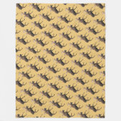 ブルムース フリースブランケット (正面)