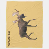 ブルムース フリースブランケット (正面)