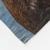 ブルムース | Glacier National Park Montana フリースブランケット (角)