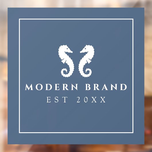 ブルモダンーコースタルシーホース ウィンドウサイン (シート2)