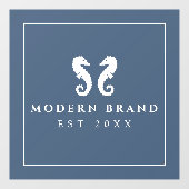 ブルモダンーコースタルシーホース  ウィンドウサイン (シート)