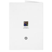 ブルモダンーマーイタリアンブル紙サンキューカード (裏面)