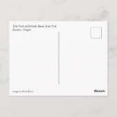 ブルヤードビーチ州パーク、バンドン、オレゴン ポストカード (裏面)