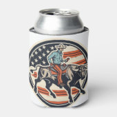 ブルライダーカウボーイクーラーボックス 缶クーラー (缶正面)