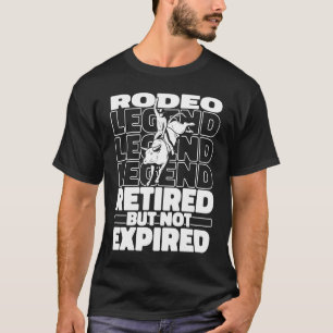 ブルライダーライディング退職したロデオブル Tシャツ