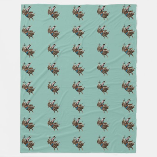 ブルライダー フリースブランケット (正面)