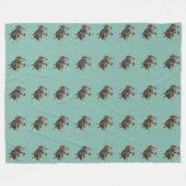 ブルライダー フリースブランケット (正面(横))