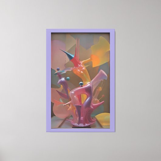 ブルライダー – Ken Gage Art キャンバスプリント (正面)