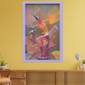 ブルライダー – Ken Gage Art キャンバスプリント (インサイチュ (リビング))