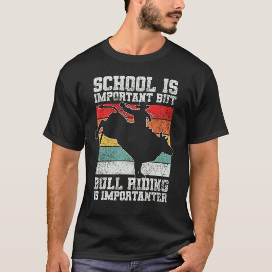 ブルライディングカウボーイロデオ Tシャツ (正面)