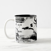 ブルライディングシャンプ ツートーンマグカップ (左)