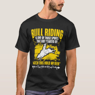 ブルライディングビールドライナーブルレーシングカウブルライド Tシャツ