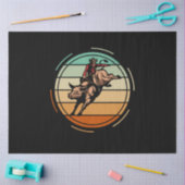 ブルライディングロデオライダーカウボーイウェスタンヴィンテージ 薄葉紙 (クラフト)