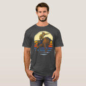 ブルライディングロデオライダーカウボーイウェスタンヴィンテージ Tシャツ (正面フル)