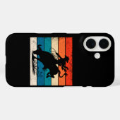 ブルライディング ロデオ ウエスタン牧場 レトロ Case-Mate iPhoneケース (裏面 (横))