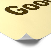 ブルリオの朝のヒミツ - グッドモーニング・モチベーション ポスター (角)