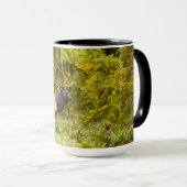 ブルルーズベルトエルク牧草地に立つ マグカップ (正面右)