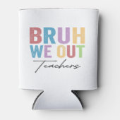 ブルワウアウト先生ブル先生最終日の学校 缶クーラー (正面)