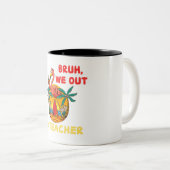 ブルワウアウト先生最終日サマータイムバケーション ツートーンマグカップ (正面右)
