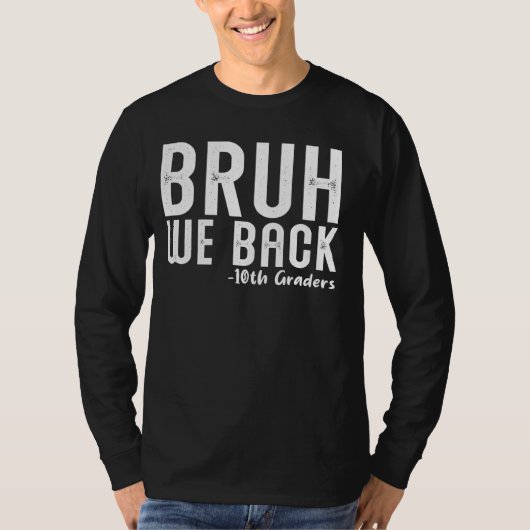 ブルワウバックグラダーズ初日新学期 Tシャツ (正面)