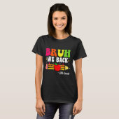 ブルワウバックセカンドグレード新学期初日 Tシャツ (正面フル)