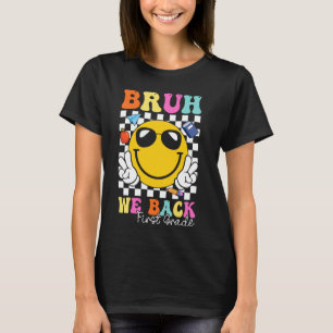 ブルワウバックファーストグレード先生新学期B Tシャツ