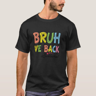 ブルワウバック先生レトロ新学期ボーイズGi Tシャツ