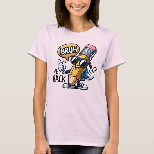 ブルワウバック新学期先生 Tシャツ (正面)