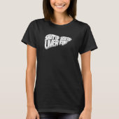 ブルワリーのクラフトビール素晴らしである肝臓をシャットダウン Tシャツ (正面)