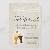 ブルワリー結婚ズブランチ招待状 招待状 (正面/裏面)