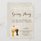 ブルワリー クロージング パーティー 招待状 | ラスティック ビール (正面/裏面)