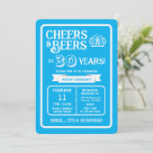ブルワリー・サプライズ「乾杯とビール」で30周年を祝う 招待状 (スタンド正面)