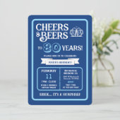 ブルワリー・サプライズ 80周年おめでとう Cheers+Beers 招待状 (スタンド正面)