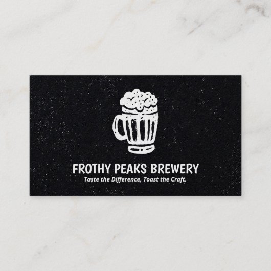 ブルワリー 名刺 (正面)