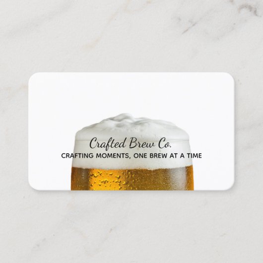 🍺🥨ブルワリー 名刺 (正面)