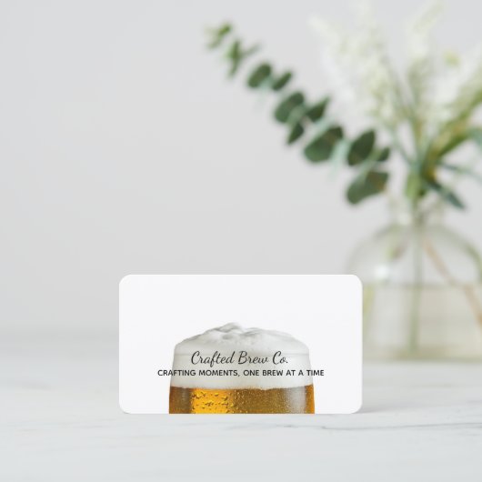 🍺🥨ブルワリー 名刺 (スタンド正面)