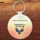 ブルワーのアフリカロゴ キーホルダー (正面)