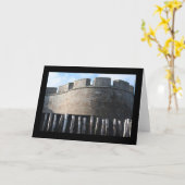 ブルワーク要塞サンマロブリタニーカード カード (黄色い花)