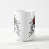 ブルワータータンチェッククロス コーヒーマグカップ (中央)