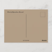 ブルンジのブジュンブラの通り ポストカード (裏面)