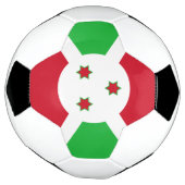 ブルンジの愛国心フラグ サッカーボール (回転)