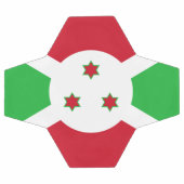 ブルンジの愛国心フラグ サッカーボール (フラット)