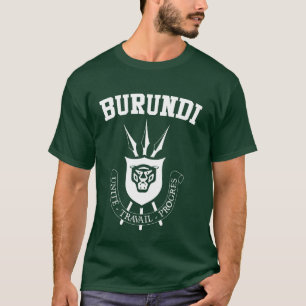 ブルンジコートオブアームズ Tシャツ
