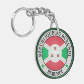 ブルンジ丸エンブレム キーホルダー (正面左)