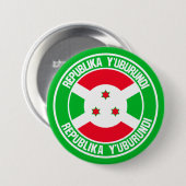 ブルンジ丸エンブレム 缶バッジ (正面&裏面)