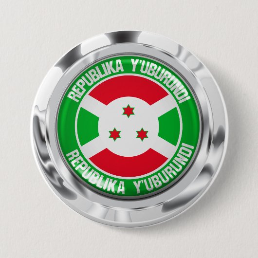 ブルンジ丸エンブレム 缶バッジ (正面)