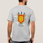 ブルンジ国旗の独立性お祝いTシャツ Tシャツ (裏面)