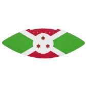 ブルンジ国旗を持つ愛国的なアメリカンフットボール アメリカンフットボール (パネル)